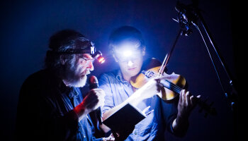 Marian Palla předvedl jeden z nejefektnějších konců autorských čtení v dějinách festivalu. Foto: David Konečný